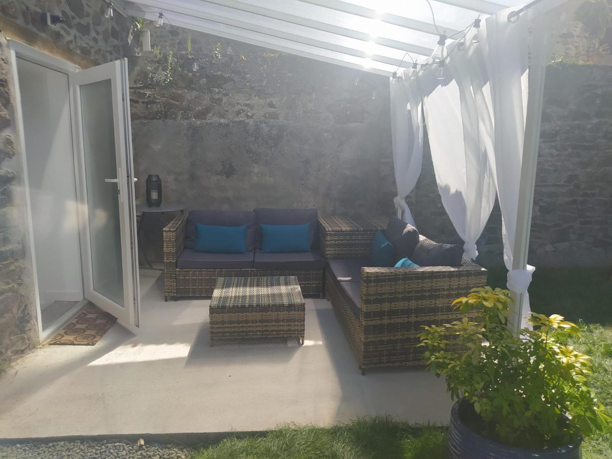 Maisonnette De Bord De Mer Étables Esterno foto